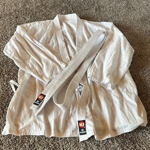 Men’s Karate Ki with White Belt